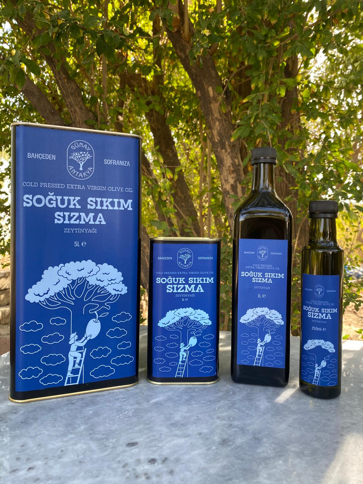 Soğuk Sıkım Sızma Zeytinyağı 1 lt (Yeni Sezon)