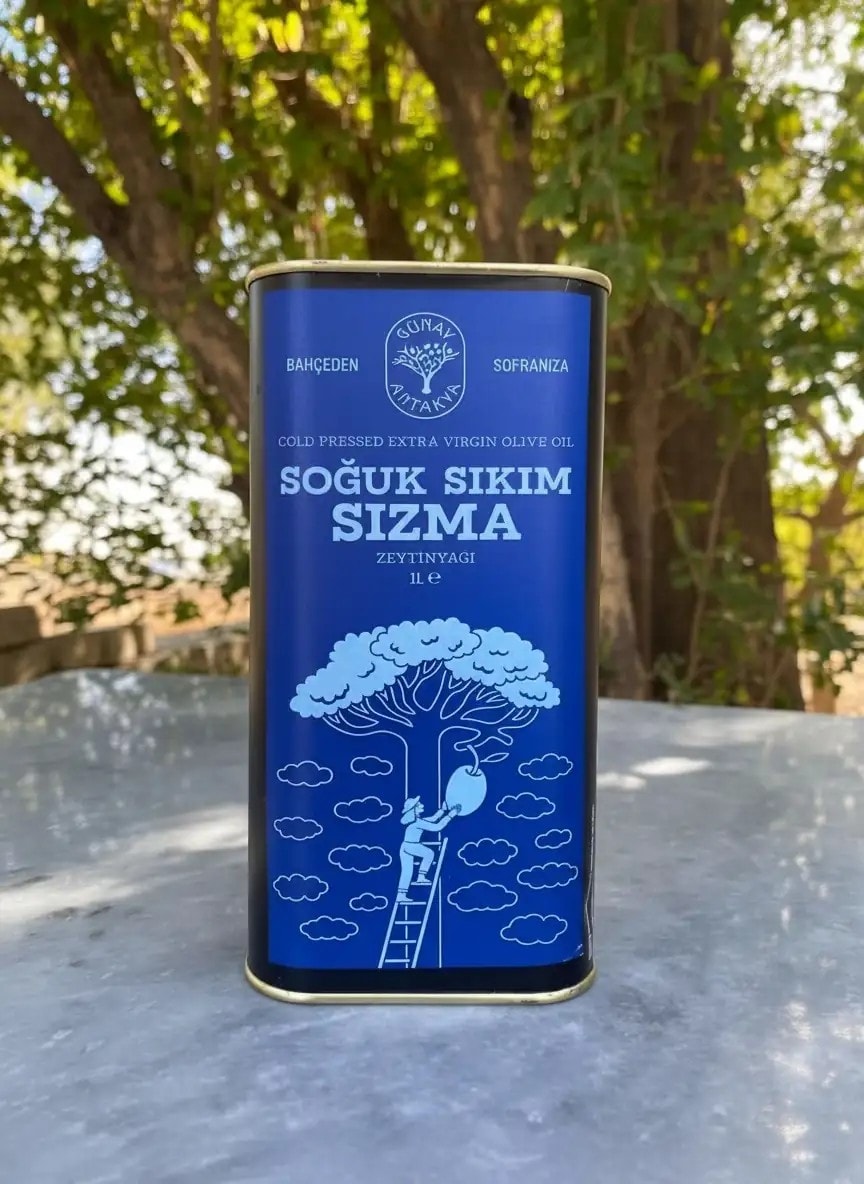Soğuk Sıkım Sızma Zeytinyağı 1 lt (Yeni Sezon)
