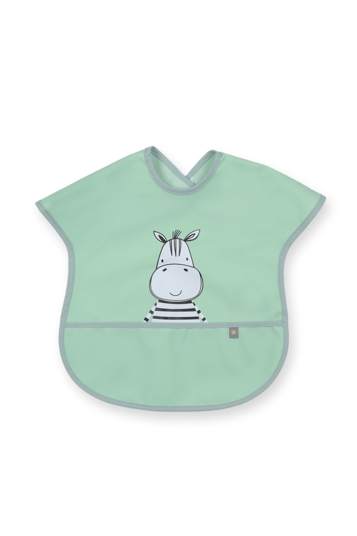 Yarım Kollu Mama Önlüğü - Zebra