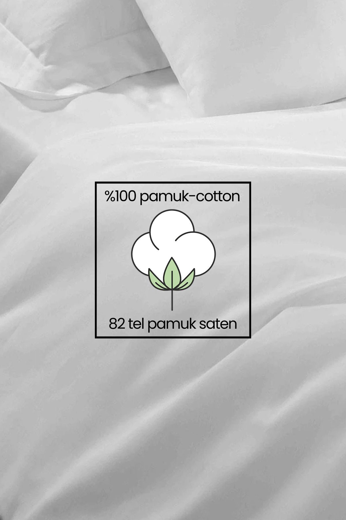 %100 Pamuk Saten Baskılı Park Yatak Nevresim Takımı 70x120 cm MSD-102