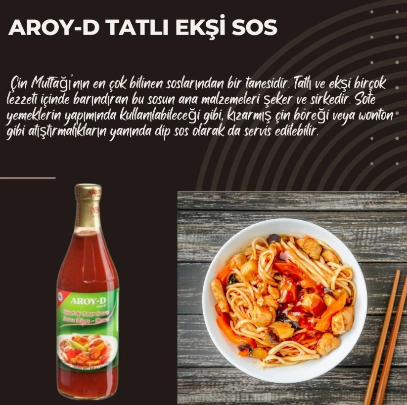 Aroy-d Tatlı Ekşi Sos  (Sweet&Sour ) 920 gr
