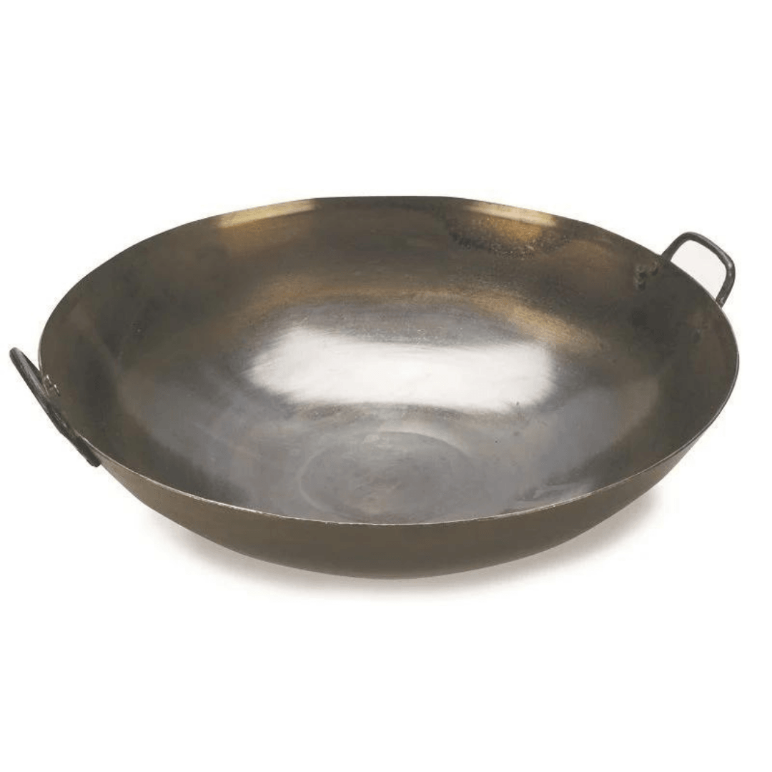 Çift Kulplu Wok Tava Döküm 55 cm J002
