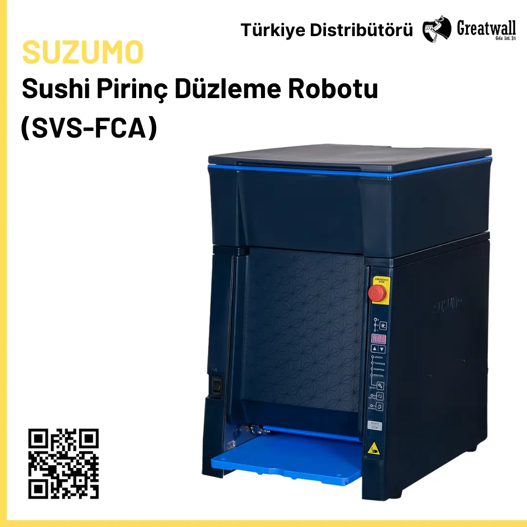Suzumo Sushi Pirinç Düzleme Robotu (SVS-FCA-CE) - SUZUMO | Türkiye