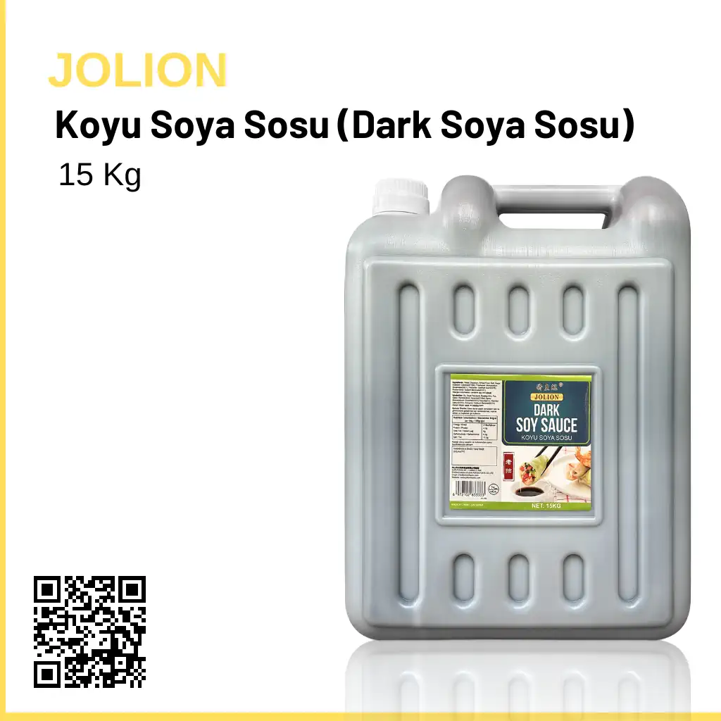 Jolion Dark Soya Sosu (Koyu Soya Sosu) 15 Kg x 2 x 30 Koli