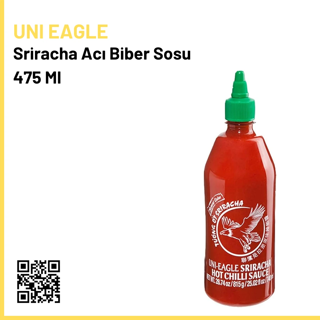 Uni Eagle Sriracha Acı Biber Sosu 475 ml