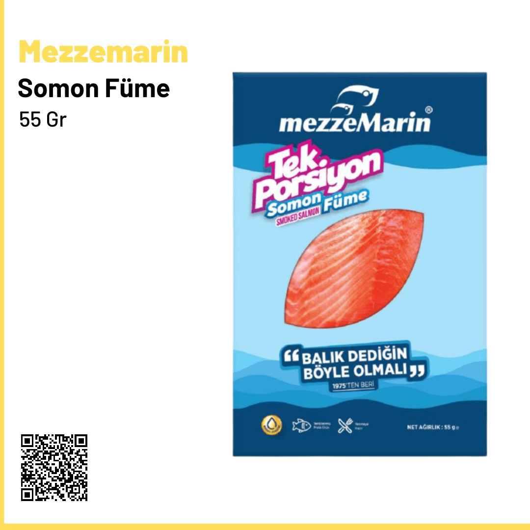 Mezzemarin Smoked Salmon 55 gr