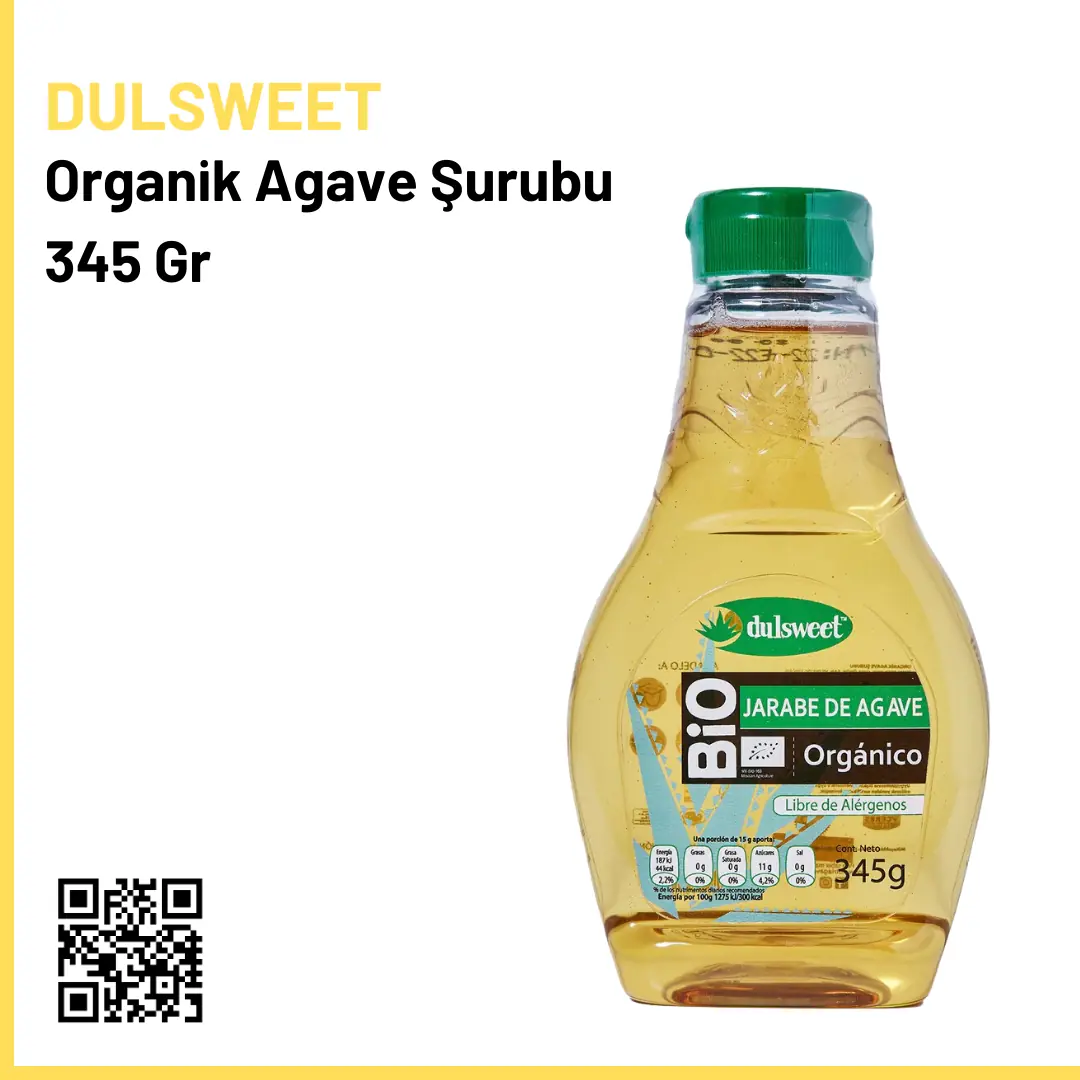 Dulsweet Organik Agave urubu 345 Gr - | Trkiye'nin En Byk Uzak Dou ve  Dnya Mutfa Marketi