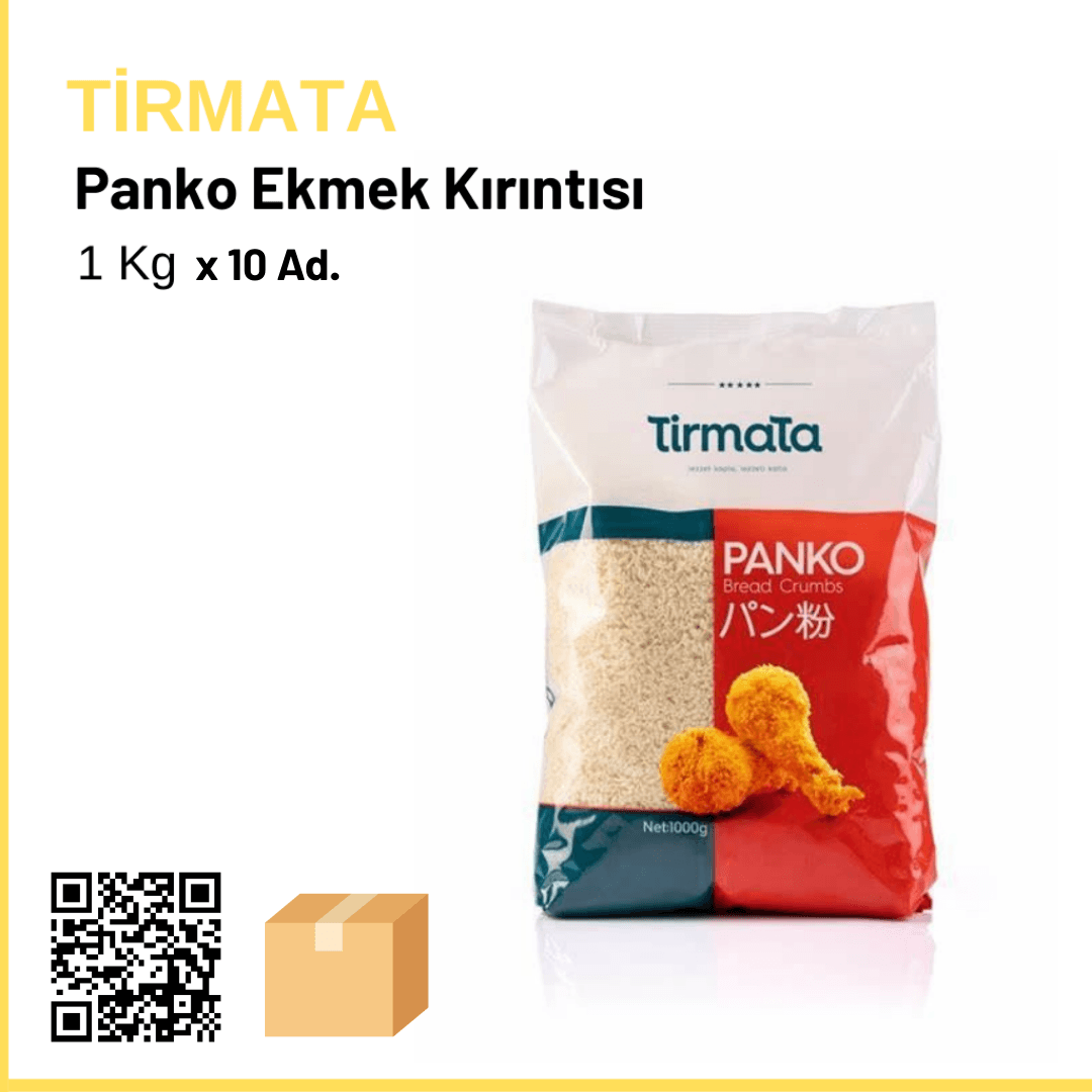 Tirmata Panko Bread Crumbs 1 kg x10 (Name: 100₺)