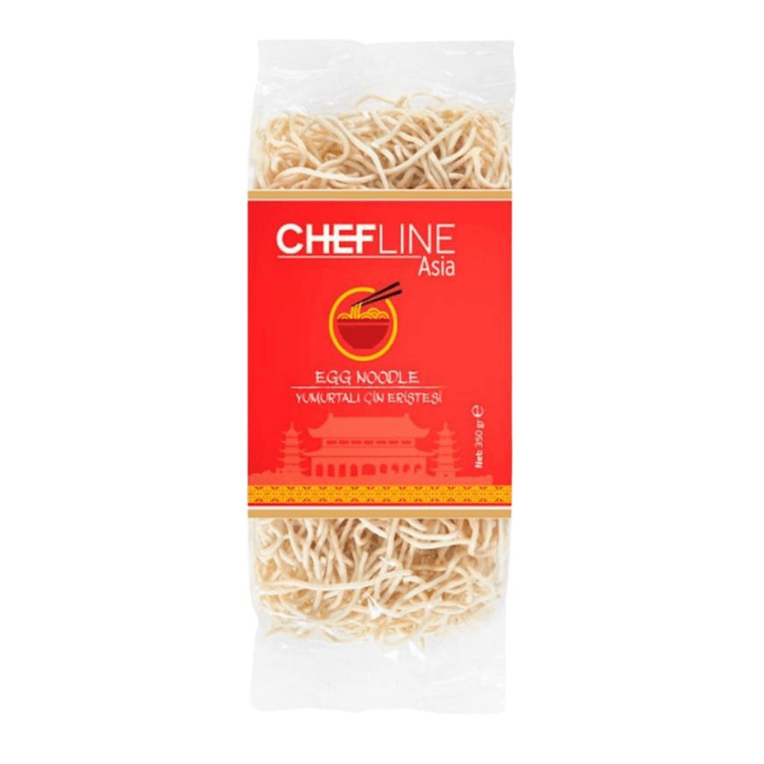Chefline Asia Yumurtalı Çin Eriştesi 350 gr (Egg Noodle)