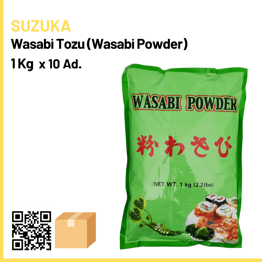 Suzuka Wasabi Tozu (Wasabi Powder) 1 Kg x10 (Ad: 720₺)