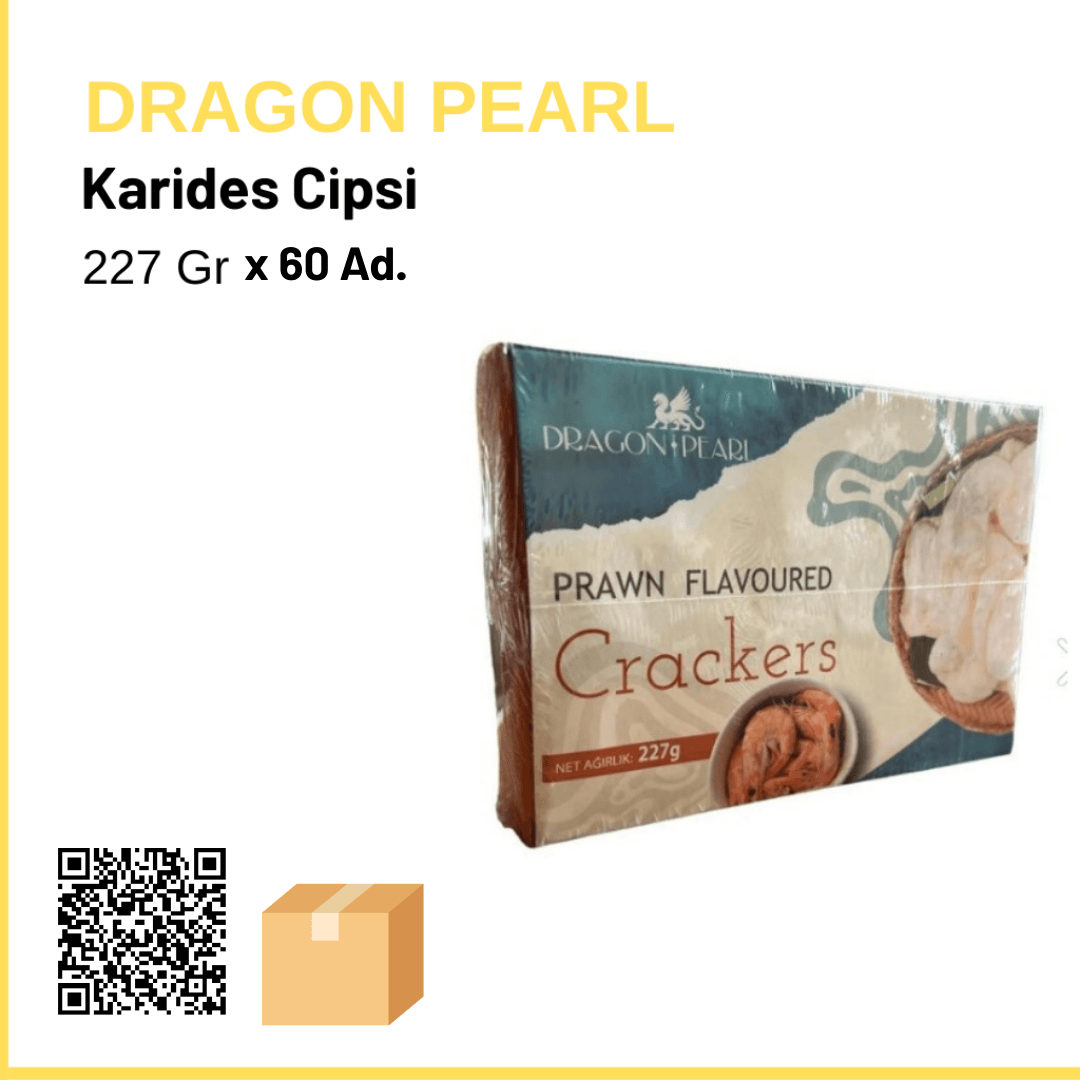 Dragon Pearl White Shrimp Chips 227 gr x60 (Name: 50₺)