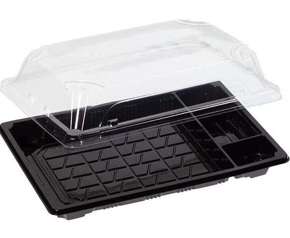 Sushi Servis Kabı 21,6x13,6 Cm (100 Adet) (Ad: 8.5₺)