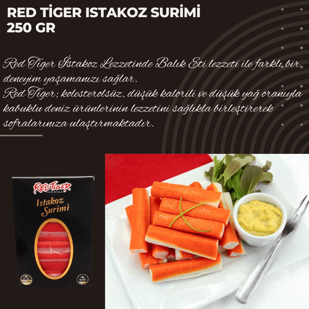 Red Tiger Istakoz Surimi 250 gr