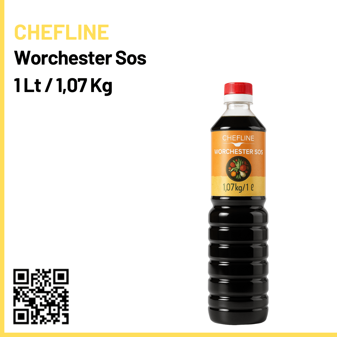 Chefline Worchester Sauce 1 Lt / 1,07 Kg