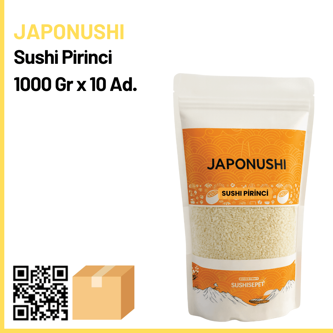 Japonushi Sushi Pirinci 1 Kg x10 (Ad: 115₺)