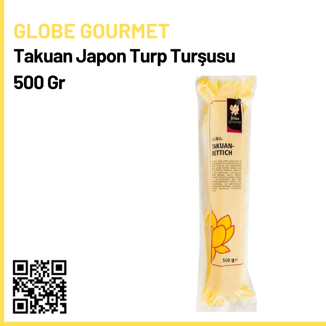 Globe Gorumet Takuan Pickled Japanese Radish 500 Gr
