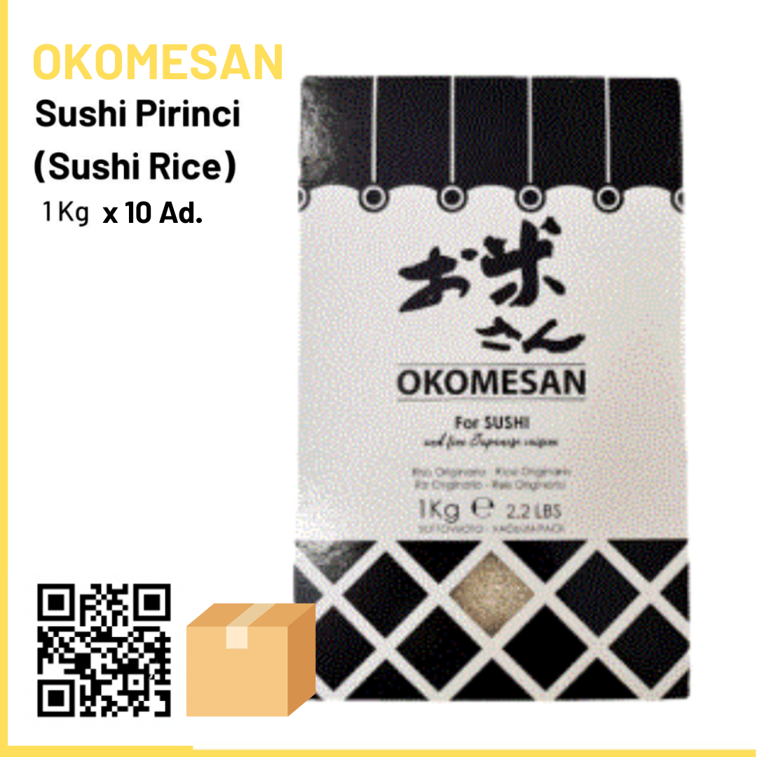 Okomesan Sushi Rice 1 kg (Sushi Rice) x10 (Name: 270₺)
