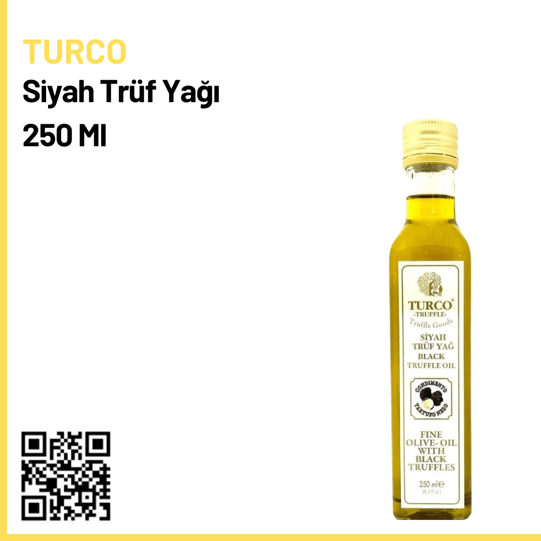Turco Siyah Trüf Yağı 250 Ml