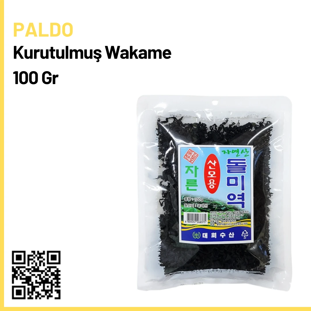 Paldo Kurutulmuş Wakame – 100 Gr
