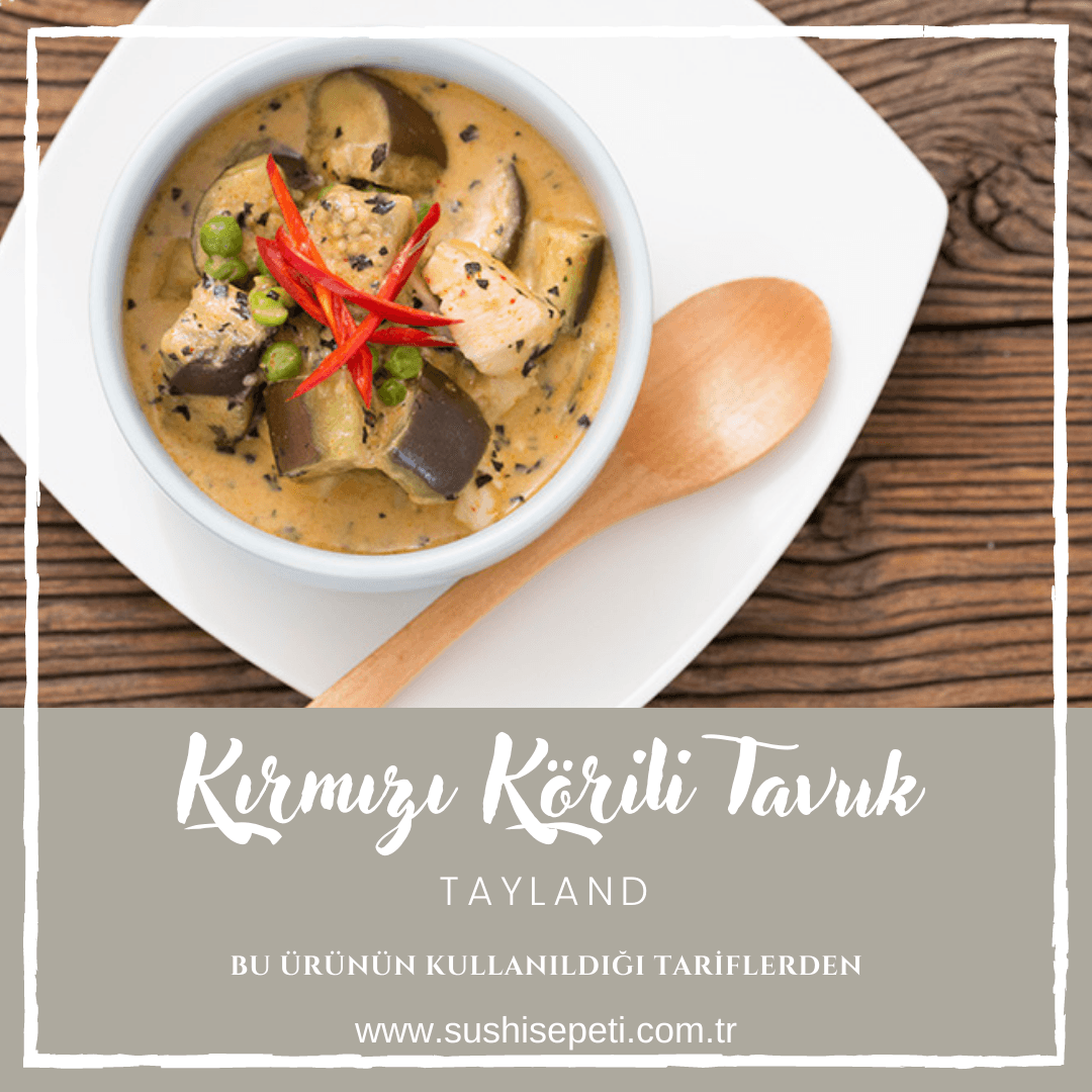 Real Thai Kırmızı Köri Ezmesi 400 gr Red Thai Red Curry