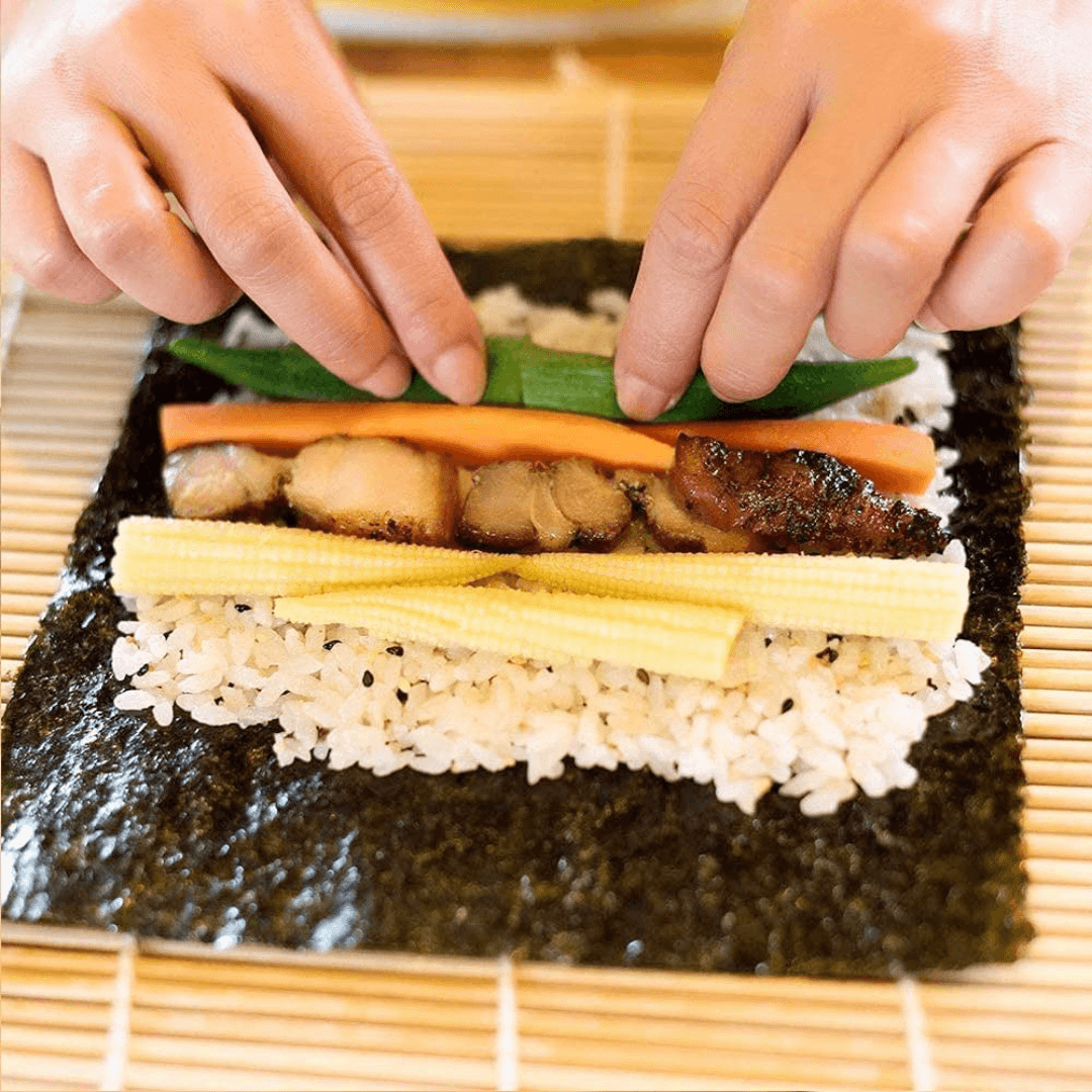 Bambu Sushi Sarma Hasırı (bambu matı) 24 cm