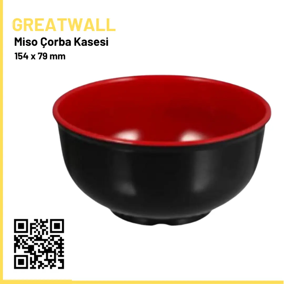 Miso Soup Bowl 15.4x7.9 cm