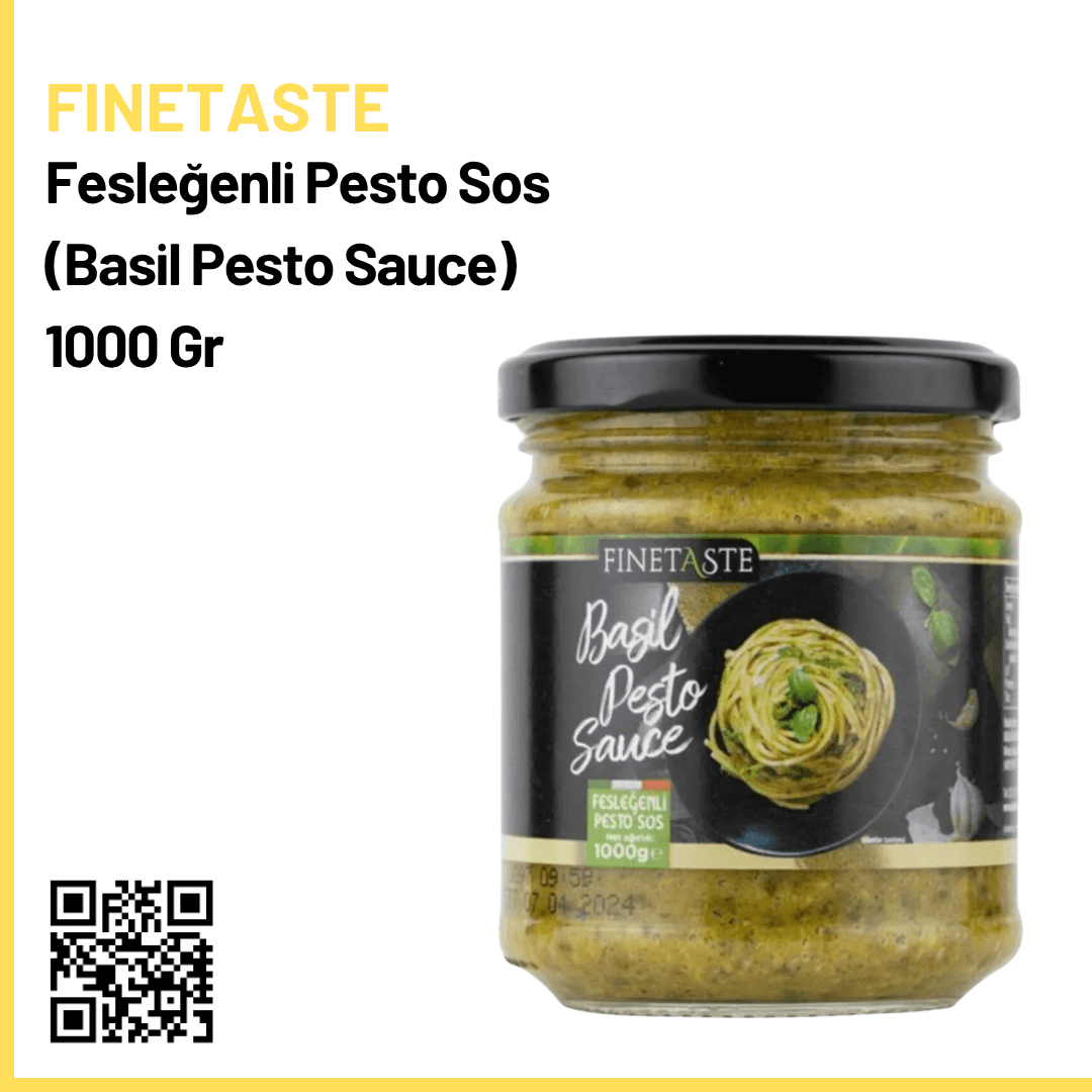 Finetaste Basil Pesto Sauce 1000 Gr