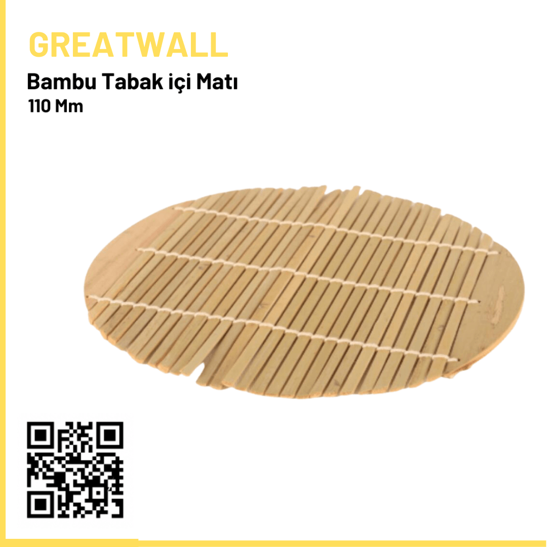 Bambu Tabak içi Matı 11 Cm