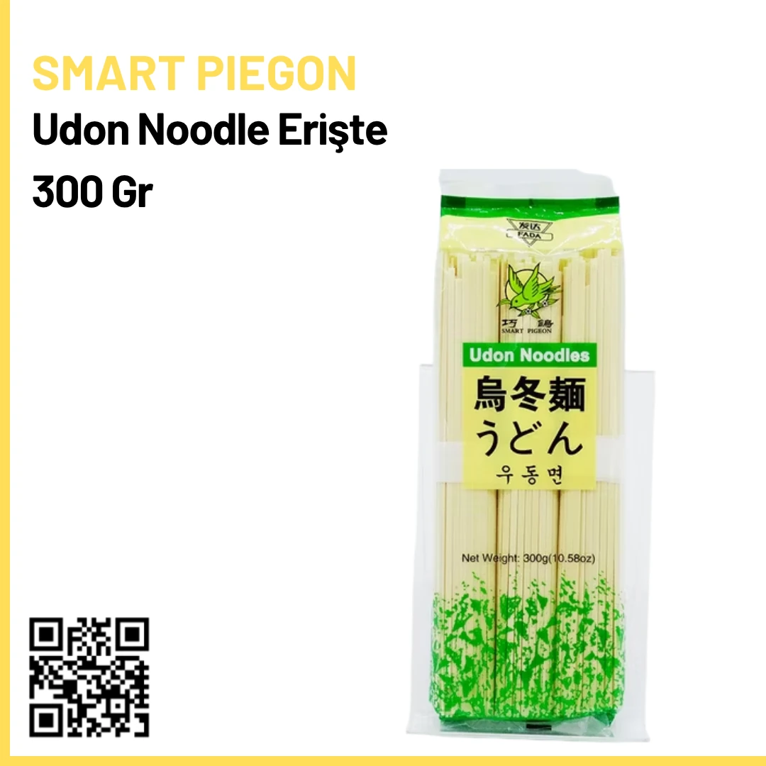 Smart Piegon Udon Noodle Erişte 300 Gr