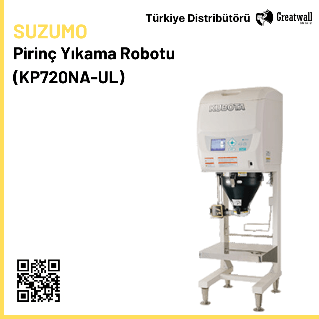 Suzumo Pirinç Yıkama Robotu (KP720NA-UL)