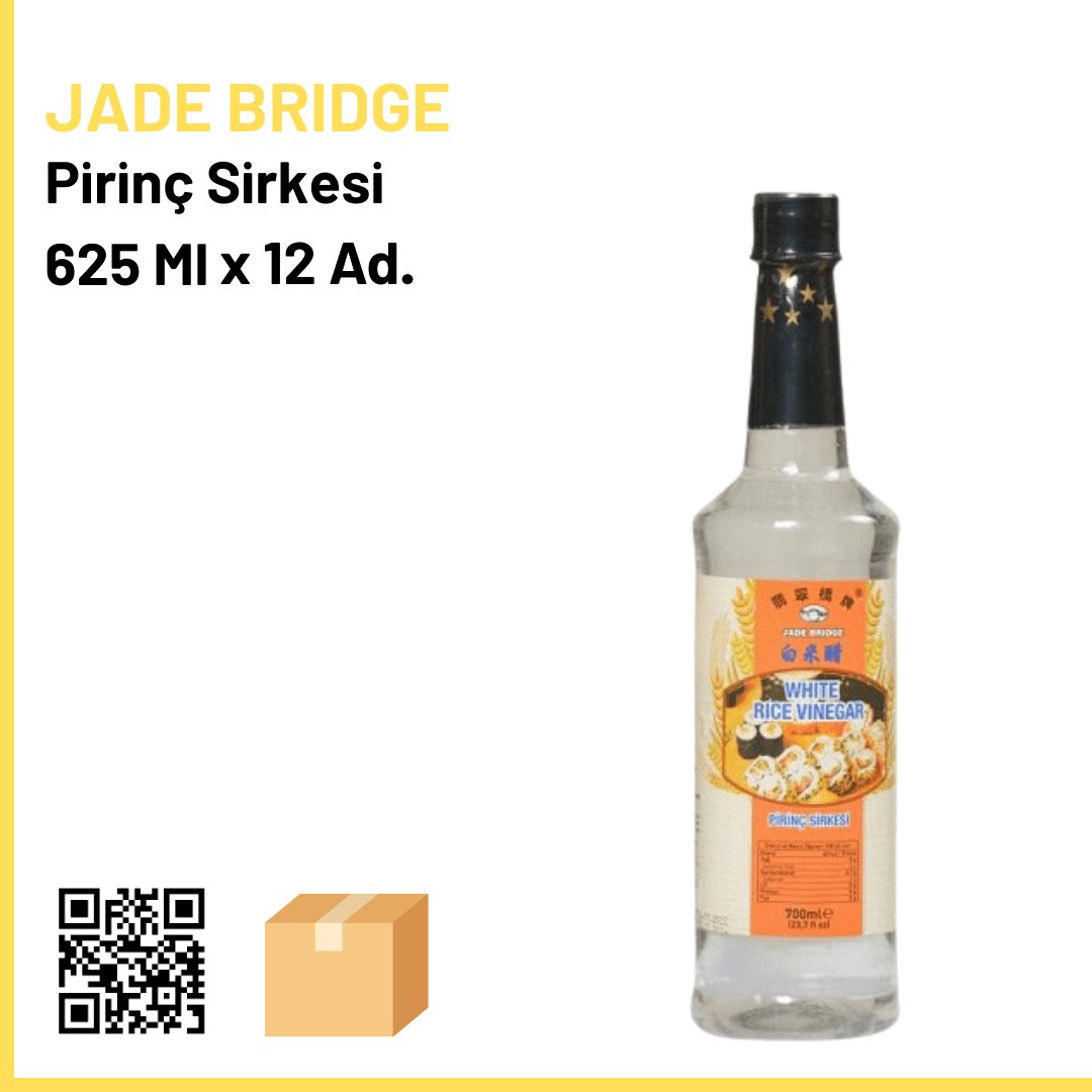 Jade Bridge Pirinç Sirkesi  625 ml x12 (Ad: 180₺)