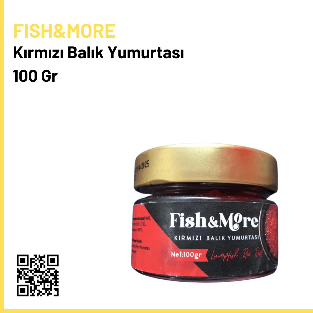Fish&More Kırmızı Balık Yumurtası 100 Gr