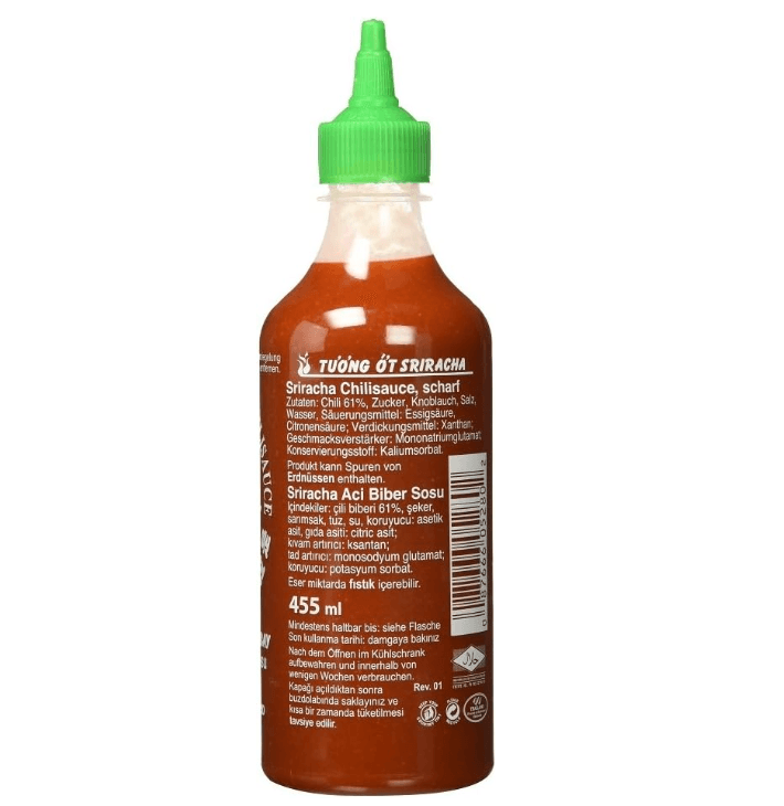 Flying Goose Sriracha Hot Chilli Pepper Sauce 455 Ml x12 (Name: 180₺)