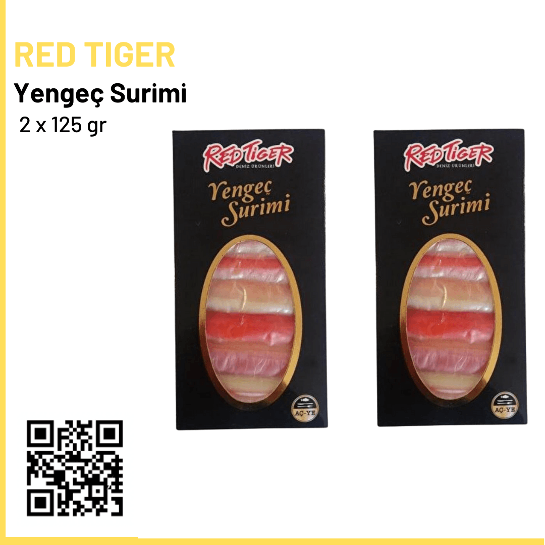 Red Tiger Yengeç Surimi 2 x 125 gr