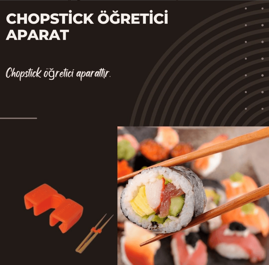 Chopstick Öğretici Aparat x50 (Ad: 20₺)