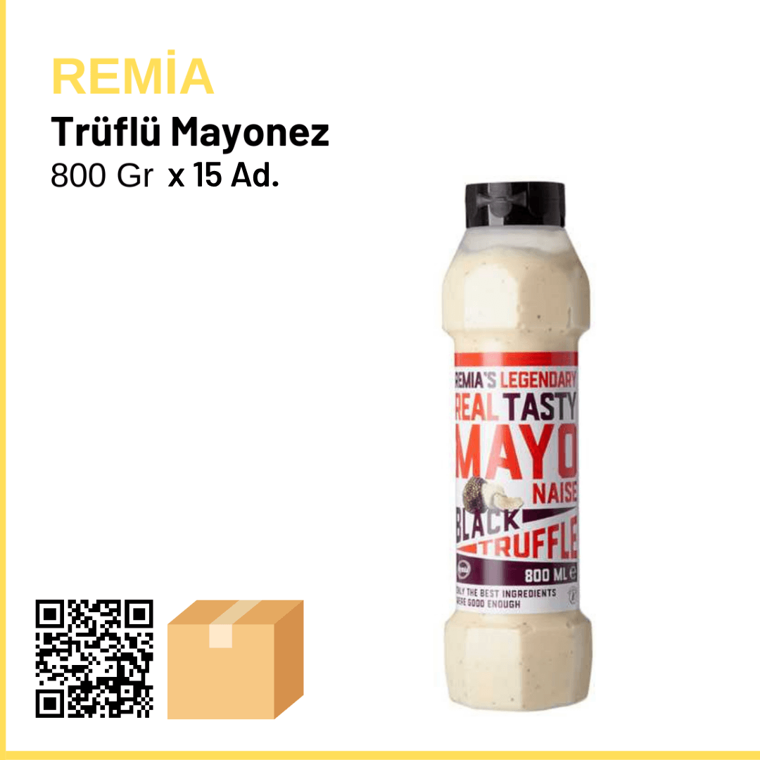 Remia Truffle Mayonnaise 800 Gr x15 (Name: 550₺)