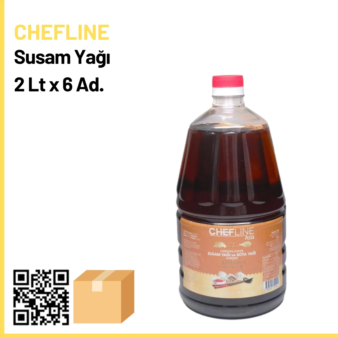 Chefline Susam Yağı 2 Lt x 6 (Ad: 1190₺)