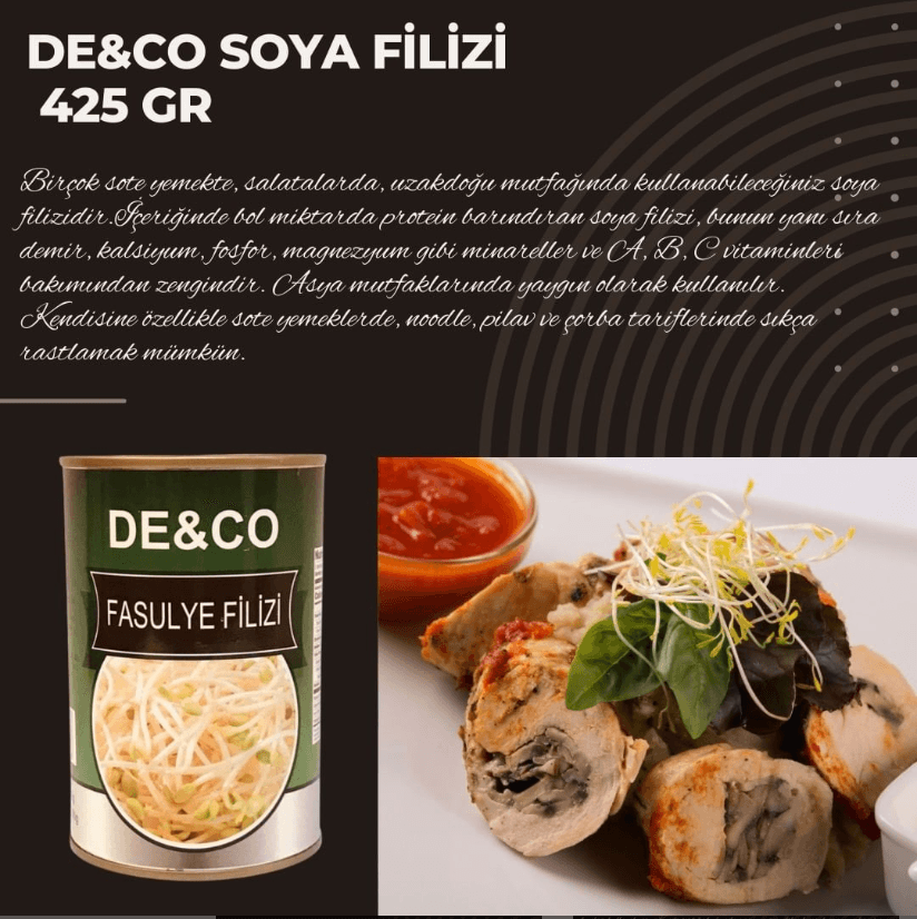 De&Co Soya Filizi 425 gr