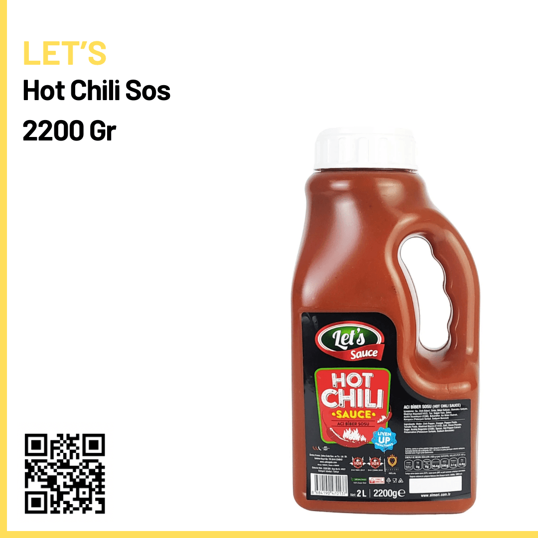Let's Hot Chili Sauce 2200 Grams