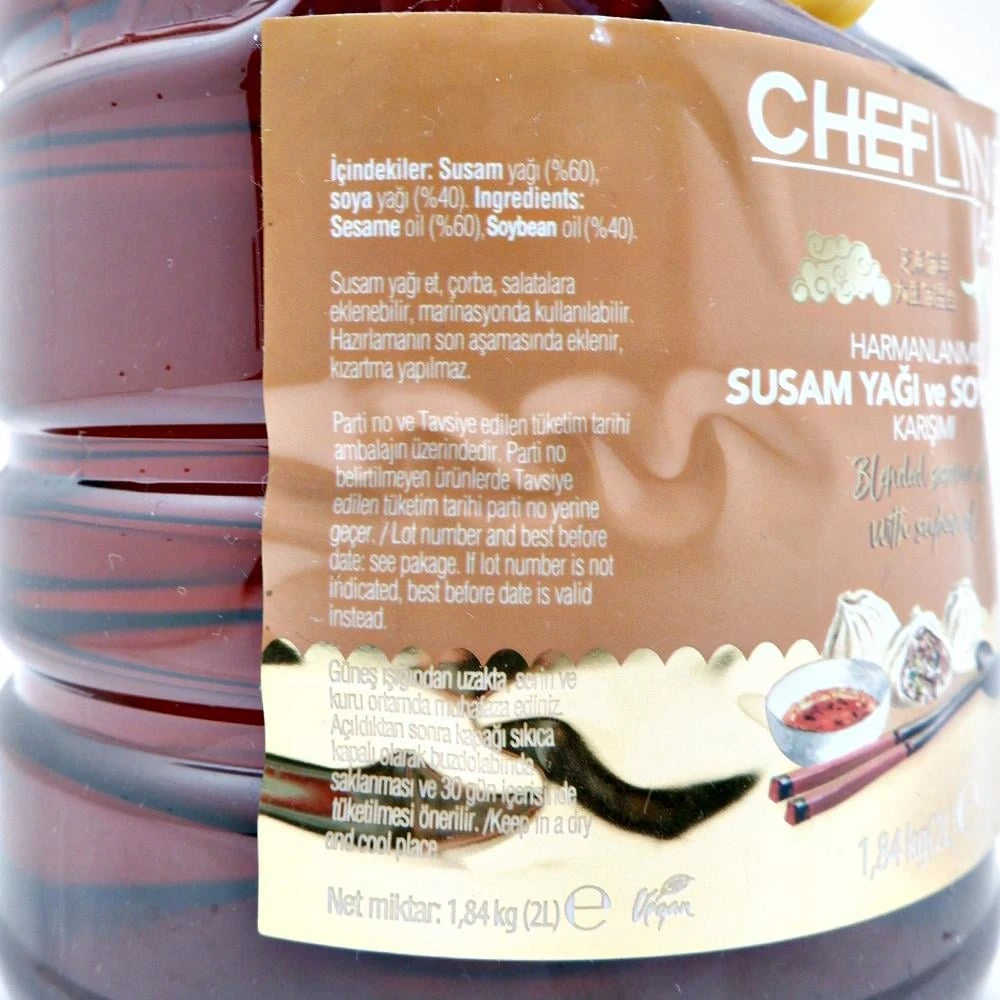 Chefline Susam Yağı 2 Lt x 6 (Ad: 1190₺)