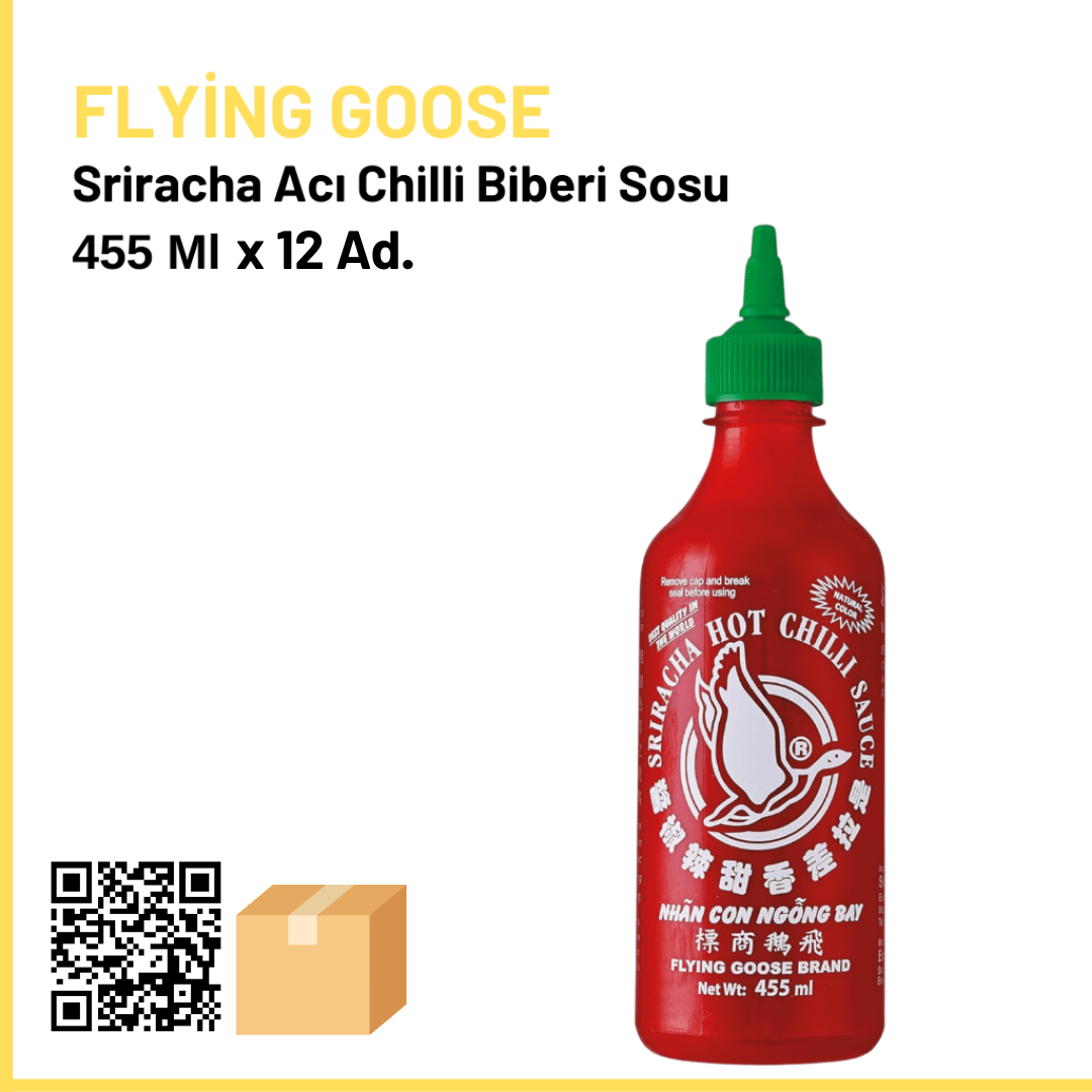 Flying Goose Sriracha Hot Chilli Pepper Sauce 455 Ml x12 (Name: 180₺)