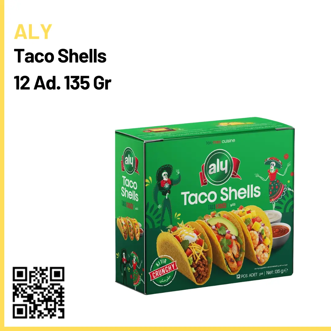 Aly Taco Shells 12 Ad. 135 Gr