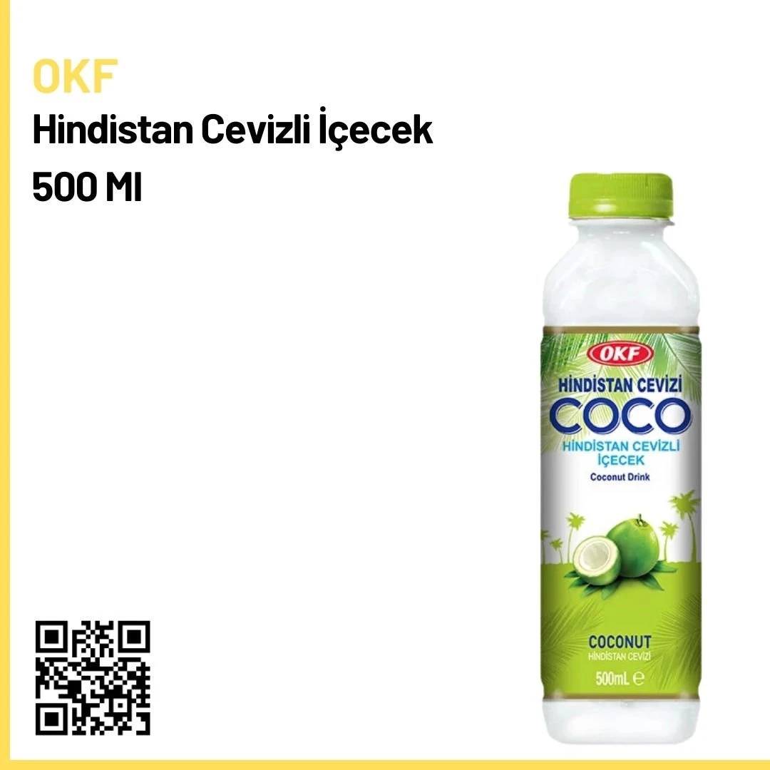 Okf Hindistan Cevizli İçecek 500 Ml