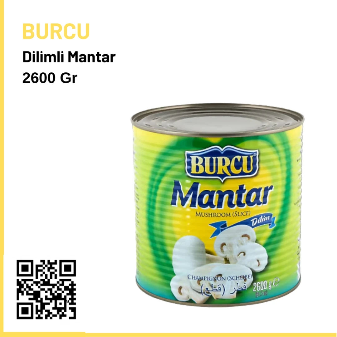 Burcu Dilimli Mantar 2600 Gr
