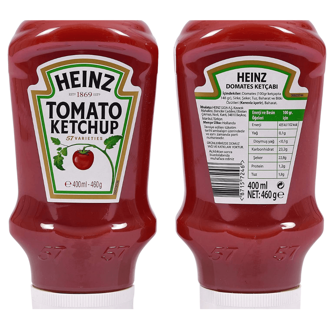 Heinz Ketçap 460 GR x10 (Ad: 65₺)