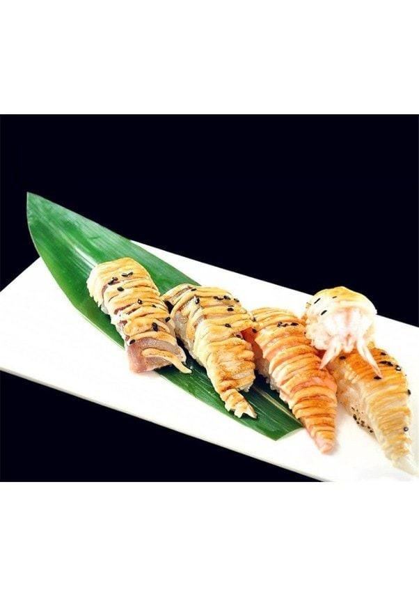 Bambu Yaprak Sushi Sunum Servis Bambu Yaprağı 28x32 Cm x30 (Ad: 450₺)
