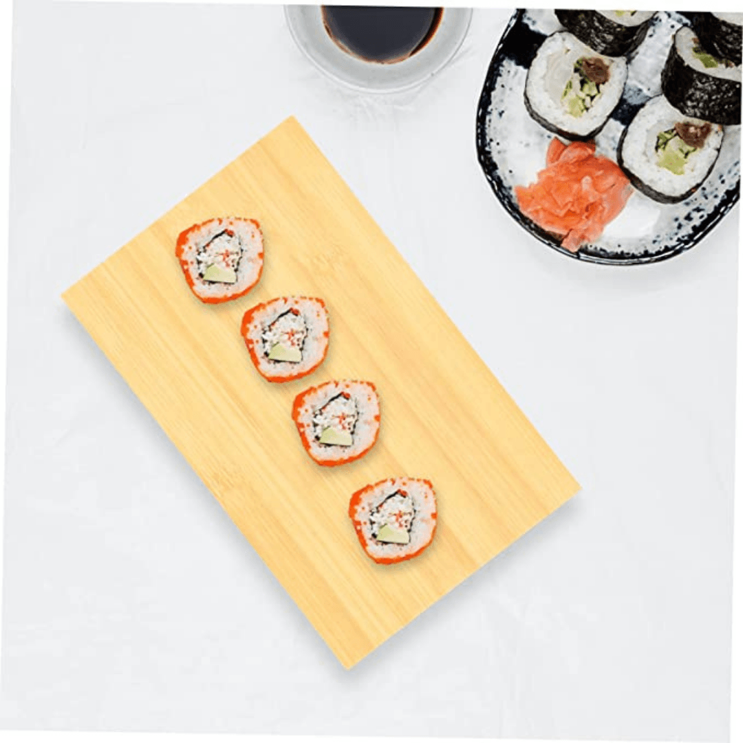 Greatwall Bamboo Sushi Serving Plate 26x18 cm