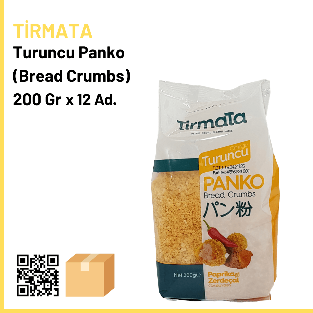 Tirmata Orange Panko (Bread Crumbs) 200 Gr x12 (Name: 55₺)