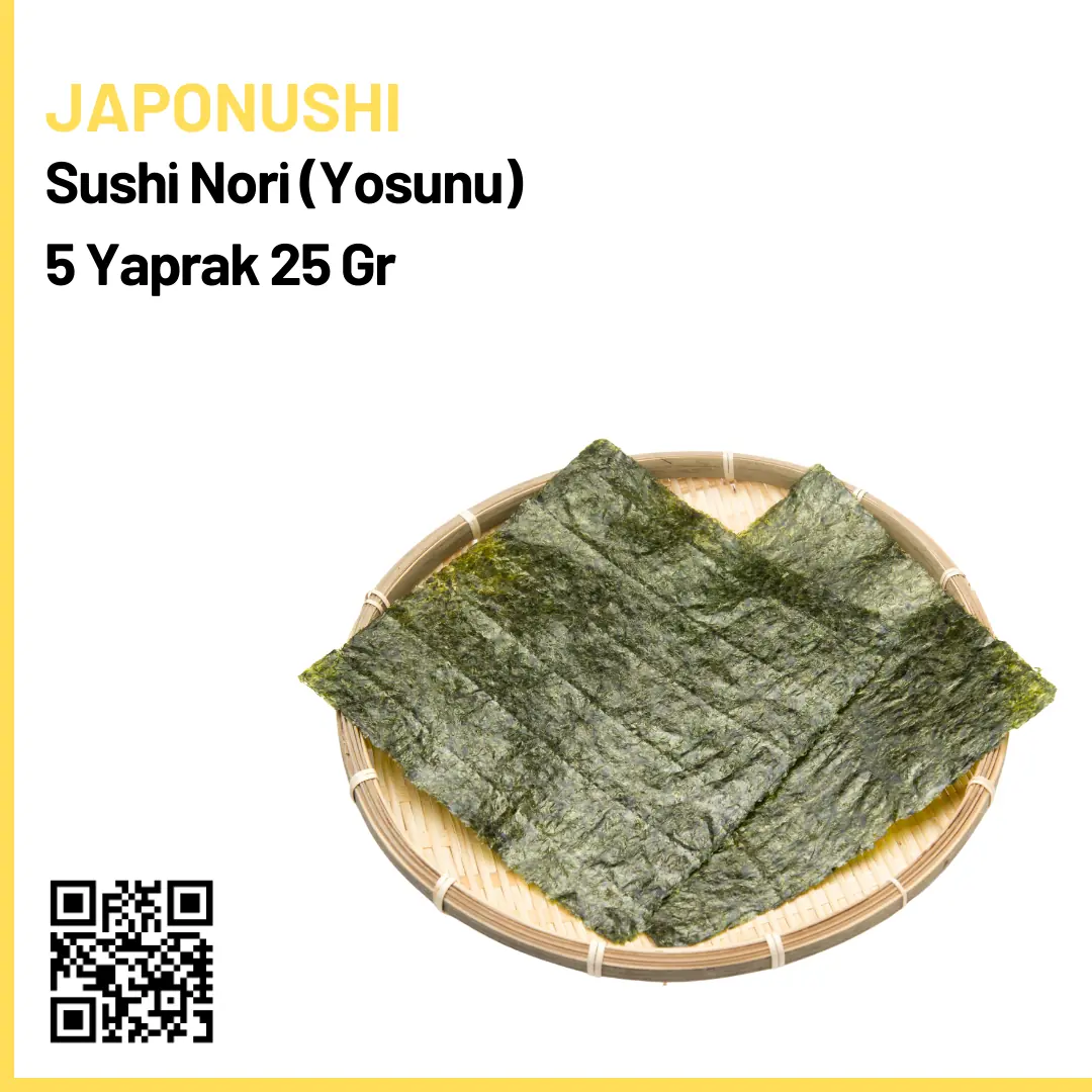 Seaweeed Japonushi Sushi Nori (Sushi) Seaweed 5 Sheets 25 Gr