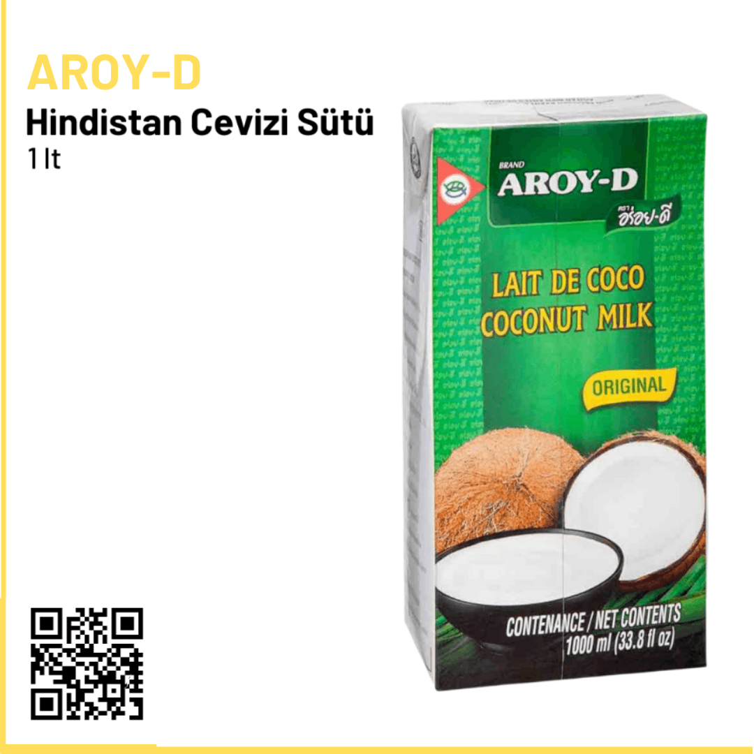 Aroy-d Hindistan Cevizi Sütü 1 lt